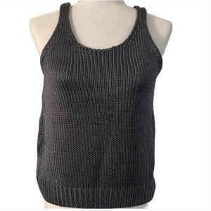 NWOT VINCE Knitwear Tank 100% Silk Sleeveless Top SMALL